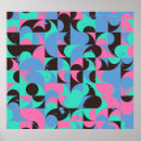 Zoek naar groen roze posters Illustratie