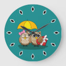 Recherche de la chouette horloges Coeur
