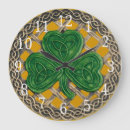 Recherche de celtic horloges Shamrock