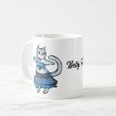 Zoek naar grijze kat mokken Blauw