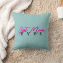Recherche de typographie vintage coussins Mother