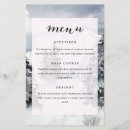 Recherche de rustiques de mariage menus Aquarelle