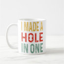Recherche de golfeur de femme tasses Trou en un