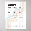 Recherche de calendrier annuel posters Mur