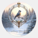 Recherche de oiseau de noël autocollants Moderne
