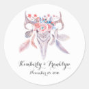 Recherche de crâne tribal autocollants Boho