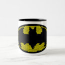 Recherche de symbole batman tasses Logo de batman