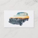 Recherche de voitures anciennes cartes visite Mécanicien automobile