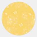 Recherche de jaune feuille autocollants Floral