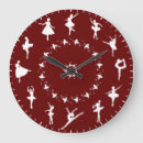 Recherche de ballerine horloges Mur
