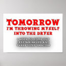 Zoek naar droger posters Grappig