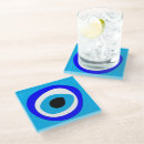 Recherche de symbole grec dessous de verres Oeil diabolique