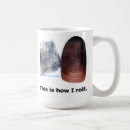 Recherche de scène du crime tasses Empreinte digitale