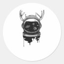 Recherche de cosmonaute autocollants Drôle