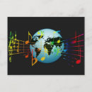Recherche de symbole de musique cartes postales Symboles musicaux
