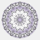 Recherche de mandala rose autocollants Blanc