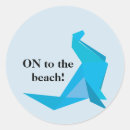 Recherche de beach envelope sceaux autocollants Bleu