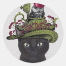 Zoek naar zwarte katten stickers Fabfunky