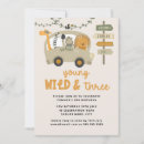 Recherche de troisième invitations Jeune sauvage et trois