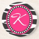 Zoek naar monogrammed onderzetters Roze