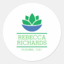 Recherche de chef logo autocollants Nourriture