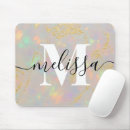 Recherche de opale tapis souris Monogramme