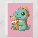 Zoek naar grappige dinosaurus kaarten Schattig