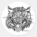 Recherche de art tribal autocollants Conception tribale