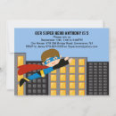 Recherche de hero anniversaire invitations Héros