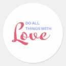 Recherche de positivité autocollants Amour