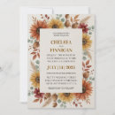 Recherche de tournesol vintage invitations Calligraphie