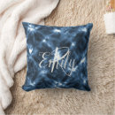 Zoek naar shibori kussens Blauw en wit