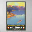 Recherche de lac leman posters Rétro