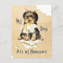 Recherche de yorkie cartes postales Chien