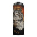 Recherche de peinture de loup tasses Loups