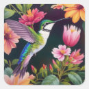 Recherche de colibri vert autocollants Jardin
