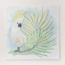Recherche de perroquet blanc puzzles Tropical