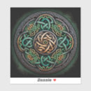 Recherche de noeud celtique autocollants Irlandais