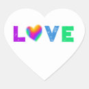 Recherche de love rainbow autocollants Fierté