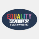 Zoek naar discriminatie stickers Gelijkheid