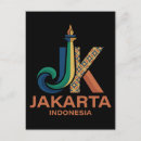 Recherche de monas cartes postales Jakarta