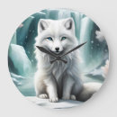 Recherche de renard arctique horloges Animal