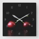 Recherche de fruit vert horloges Noir