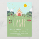 Recherche de de camping anniversaire invitations Fête du camping
