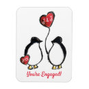 Recherche de pingouin magnets Coeur