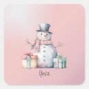 Recherche de temps froid autocollants Bonhomme