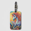 Recherche de licorne bagages étiquettes Imaginaire
