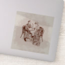 Recherche de amour café autocollants Vintage