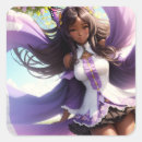 Recherche de anime girl autocollants Violet