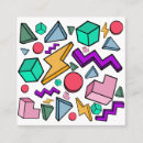 Zoek naar nostalgie visitekaartjes Retro